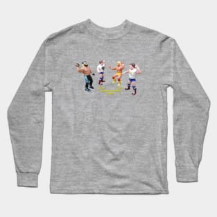 Heels Faces LeJeNdary Wrestling Figures Long Sleeve T-Shirt